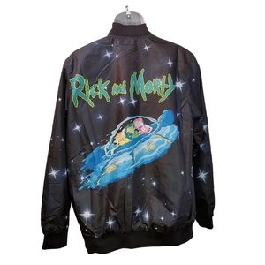 Members Only Rick‎ & Morty Windbreaker Jacket Size M NWOT